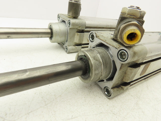 Festo DNC-63-125-PPV-A Pneumatic Air Cylinder 63mm Bore 125mm Stroke  Lot of 2