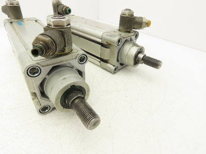 Festo DNC-63-125-PPV-A Pneumatic Air Cylinder 63mm Bore 125mm Stroke  Lot of 2
