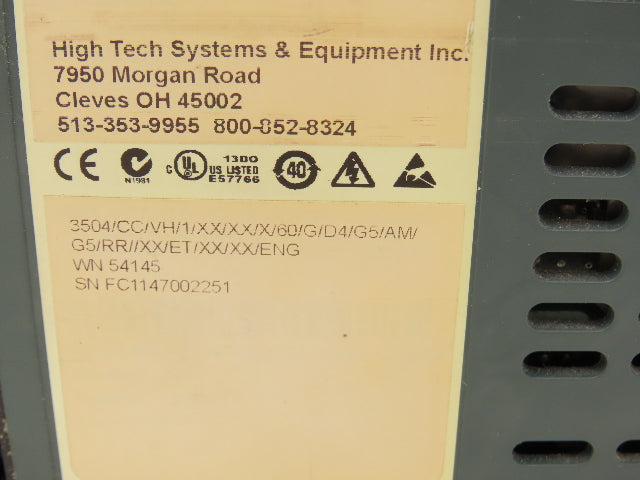 Eurotherm 3504 Advanced Precision Temperature Controller and Programmer