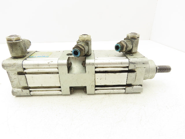 Festo DNCT-63-10-PPV-A Pneumatic Tandem Air Cylinder 63mm Bore 10mm Stroke