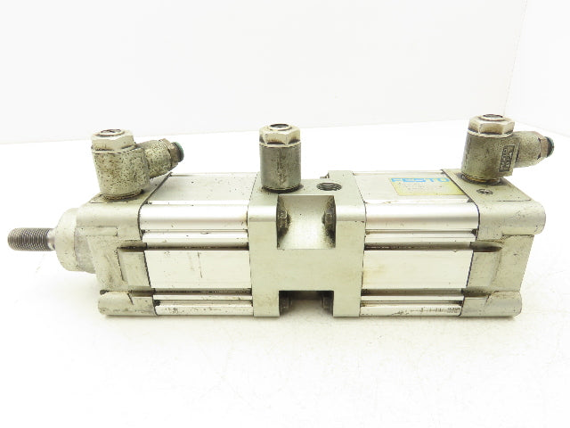 Festo DNCT-63-10-PPV-A Pneumatic Tandem Air Cylinder 63mm Bore 10mm Stroke