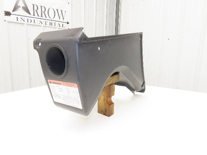Caterpillar Forklift Dash Plastic Shroud Cover Right Side Removed From 2C5000