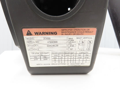 Caterpillar Forklift Dash Plastic Shroud Cover left Side Removed From 2C5000