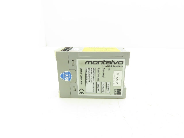 Montalvo 11000810 M3200 Load Cell Amplifier Signal Conditioner 115/230V 80/50mA