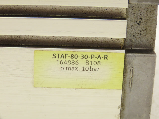Festo STAF-80-30-P-A-R Stopper Cylinder 80mm Bore 30mm Stroke Single Acting