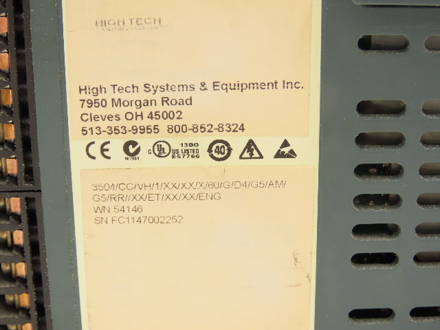 Eurotherm 3504 Advanced Precision Temperature Controller and Programmer