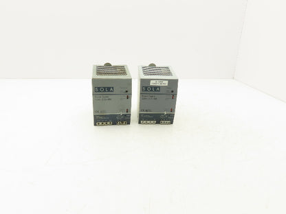 Emerson Sola SDN 10-24-480 PLC Power Supply 24VDC 10A 480V 3PH Lot of 2