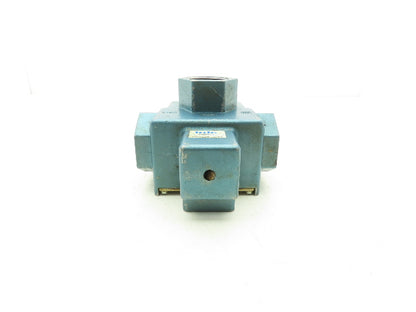 Illig 9109837 3 Way Pneumatic Air Valve 24V AC/DC Pilot  Vac - 145psi 1-1/2" NPT