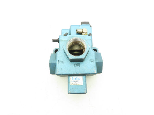Illig 9109837 3 Way Pneumatic Air Valve 24V AC/DC Pilot  Vac - 145psi 1-1/2" NPT