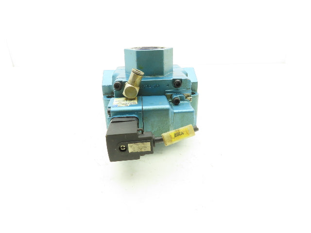 Mac 58D-36-611JA 3 Way Pneumatic Air Valve Pilot 24V AC/DC 25-150psi 1-1/2" FNPT
