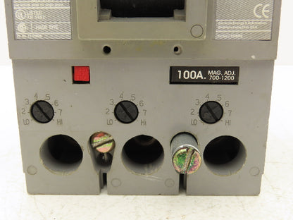 Siemens FXD63B100 Circuit Breaker 100A 3-Pole 600V Molded Case