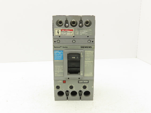Siemens Sentron FXD63B150 Circuit Breaker 150A 3-Pole 600V Molded Case