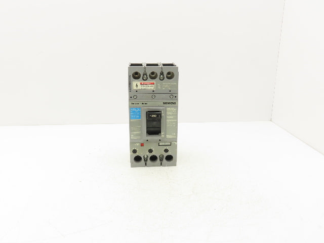 Siemens Sentron FXD63B250 Circuit Breaker 250A 3-Pole 600V Molded Case
