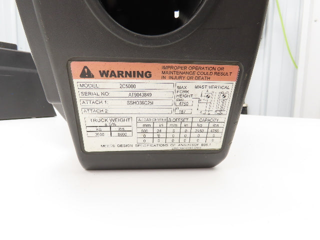 Caterpillar Forklift Plastic Shroud Cover Side Panel Set Right & Left Off 2C5000