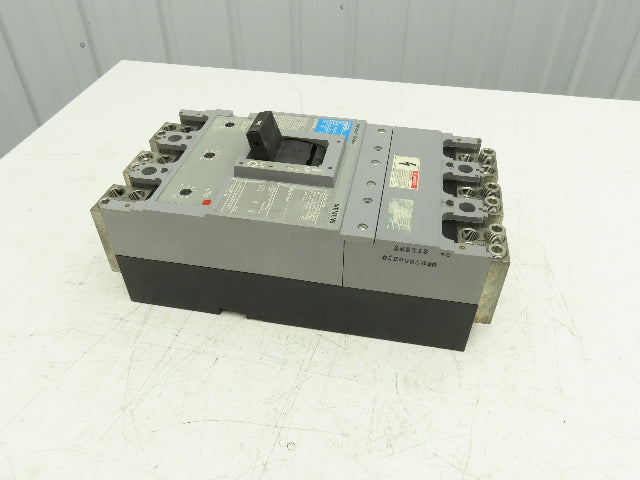 Siemens Sentron NXD63B900 Circuit Breaker 900A 3-Pole 600VAC 3PH Molded Case