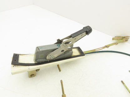 Siemens Circuit Breaker Disconnect Operating Handle Cable Mechanism Flanged