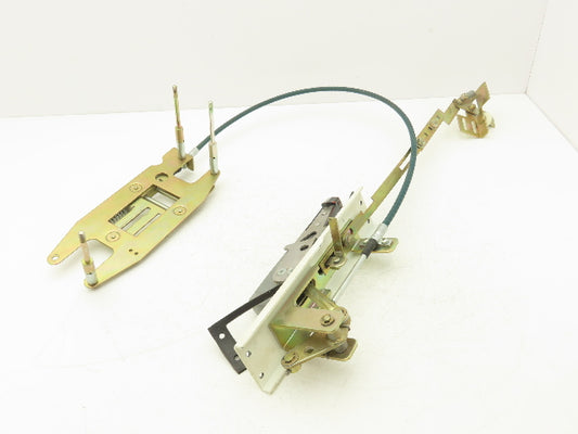 Siemens Circuit Breaker Disconnect Operating Handle Cable Mechanism Flanged