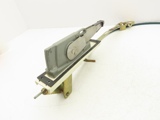 Siemens Circuit Breaker Disconnect Operating Handle Cable Mechanism Flanged