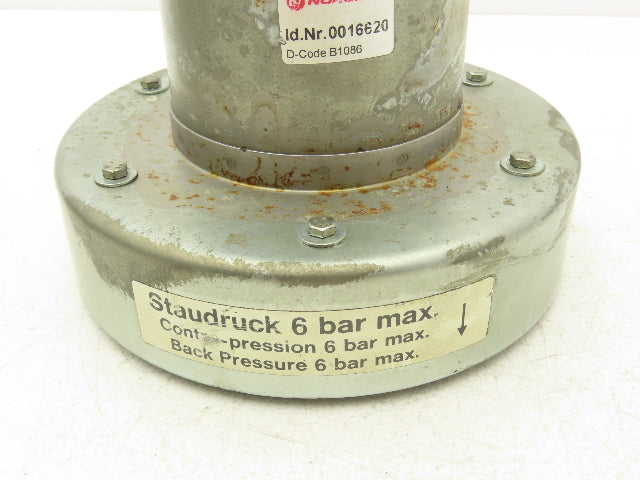 Norgren 0016620 Safety Muffler/Silencer 6 Bar Max Back Pressure 1-1/2" NPT