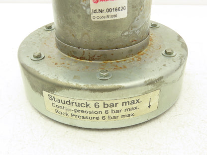Norgren 0016620 Safety Muffler/Silencer 6 Bar Max Back Pressure 1-1/2" NPT
