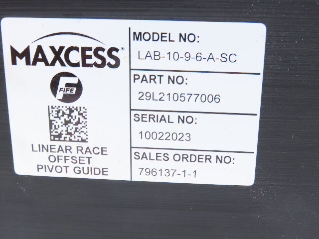 Maxcess LAB-10-9-6-A-SC Electromechanical Actuator 30VDC Motor PM471-90/5 *READ*