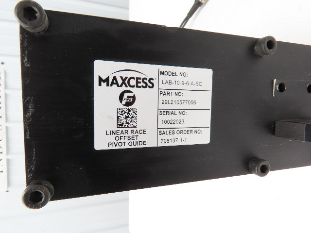 Maxcess LAB-10-9-6-A-SC Electromechanical Actuator 30VDC Motor PM471-90/5 *READ*