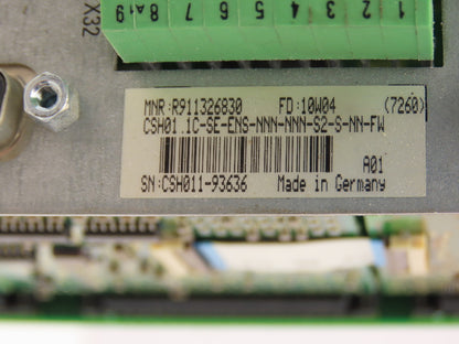 Rexroth CSH01.1C-SE-ENS-NNN-NNN-S2-S-NN-FW SERCOS Servo Controller Interface