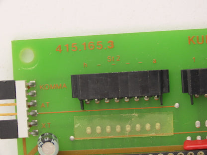 Kundisch 415.165.3 DGD Gardner Denver Control Panel Circuit Board