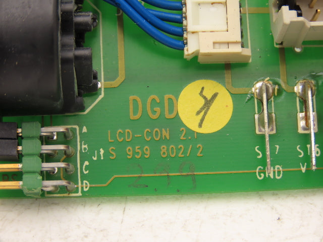 DGD Gardner Denver S-112404 LCD-CON 2.1 Control Panel Circuit Board Card