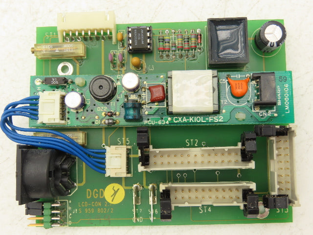 DGD Gardner Denver S-112404 LCD-CON 2.1 Control Panel Circuit Board Card