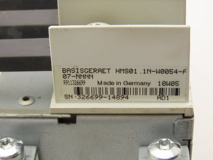 Rexroth HMS01.1N-W0054-A-07-NNNN IndraDrive M Modular Inverter Drive Unit