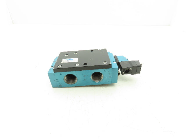 Illig 9127767 Pneumatic 3/2 Way Valve High Flow Piloted 1" NPT