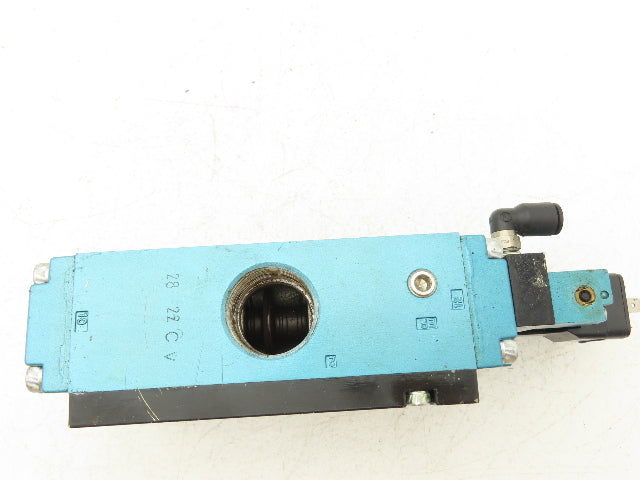 Illig 9093883 Piloted Pneumatic 3/2 Way Valve High Flow Piloted 1" NPT