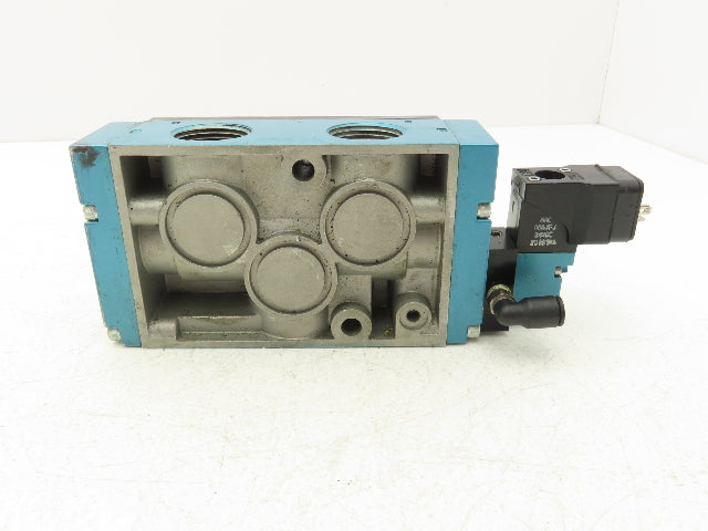 Illig 9093883 Piloted Pneumatic 3/2 Way Valve High Flow Piloted 1" NPT