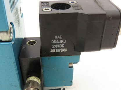 Illig 9093883 Piloted Pneumatic 3/2 Way Valve High Flow Piloted 1" NPT