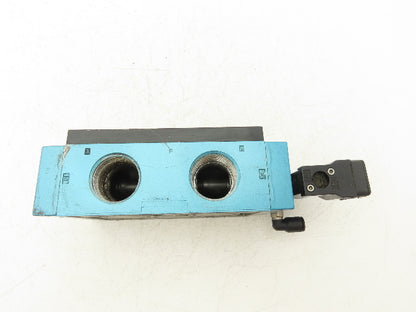 Illig 9093883 Piloted Pneumatic 3/2 Way Valve High Flow Piloted 1" NPT