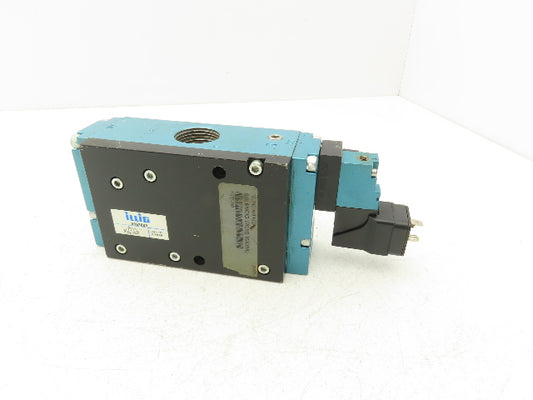 Illig 9093883 Piloted Pneumatic 3/2 Way Valve High Flow Piloted 1" NPT