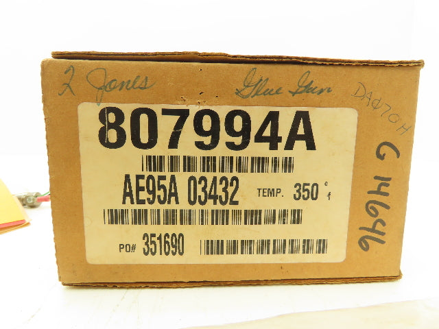 Nordson 807994A Single Outlet Hot Melt Adhesive Applicator Head 230 VAC 100W