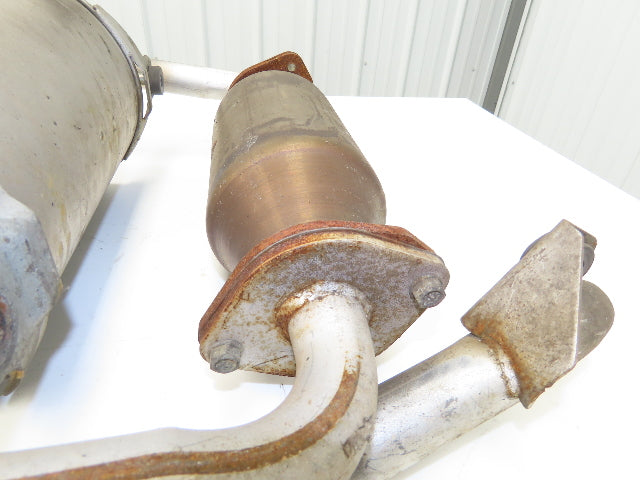 Caterpillar Forklift Exhaust System Muffler & Catalytic Converter Off 2C5000