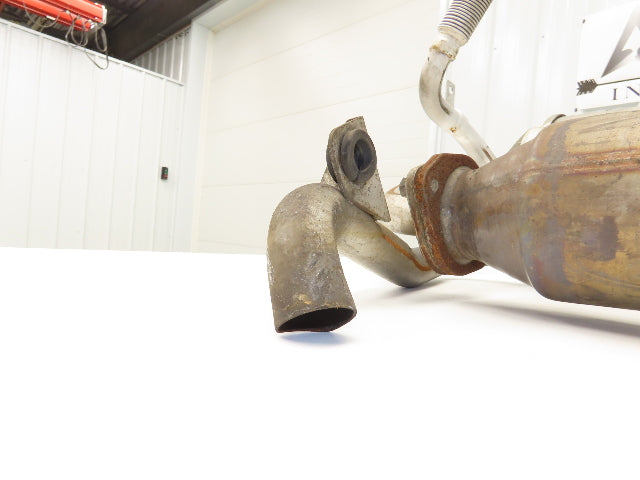 Caterpillar Forklift Exhaust System Muffler & Catalytic Converter Off 2C5000