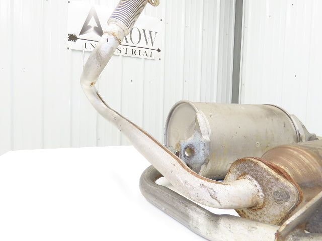 Caterpillar Forklift Exhaust System Muffler & Catalytic Converter Off 2C5000
