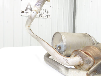 Caterpillar Forklift Exhaust System Muffler & Catalytic Converter Off 2C5000