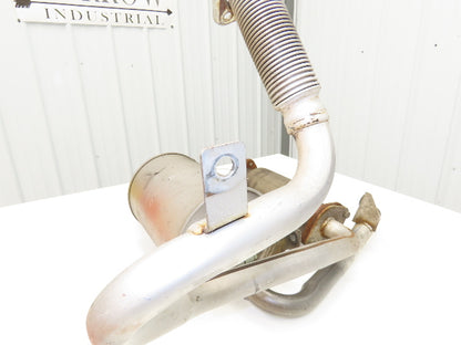 Caterpillar Forklift Exhaust System Muffler & Catalytic Converter Off 2C5000