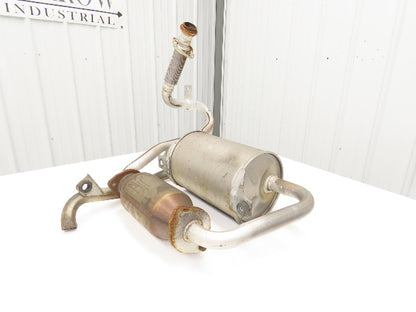 Caterpillar Forklift Exhaust System Muffler & Catalytic Converter Off 2C5000