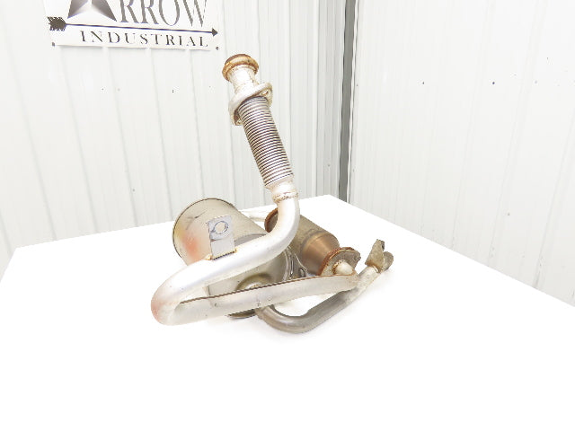 Caterpillar Forklift Exhaust System Muffler & Catalytic Converter Off 2C5000