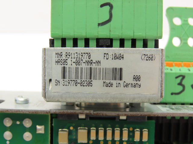Rexroth CSH01.1C-SE-ENS-NNN-NNN-S2-S-NN-FW SERCOS Servo Controller Interface