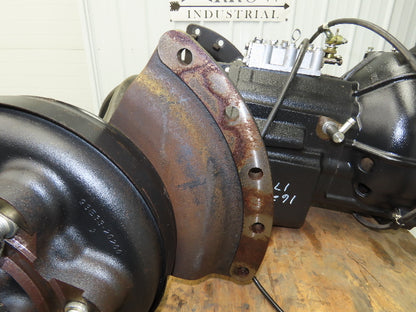 Caterpillar 2C5000 Forklift Front Dual Wheel Drive Axle 6-Lug & Park Brake