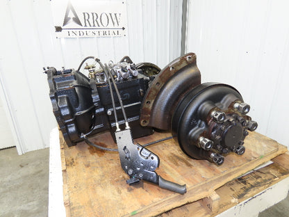 Caterpillar 2C5000 Forklift Front Dual Wheel Drive Axle 6-Lug & Park Brake