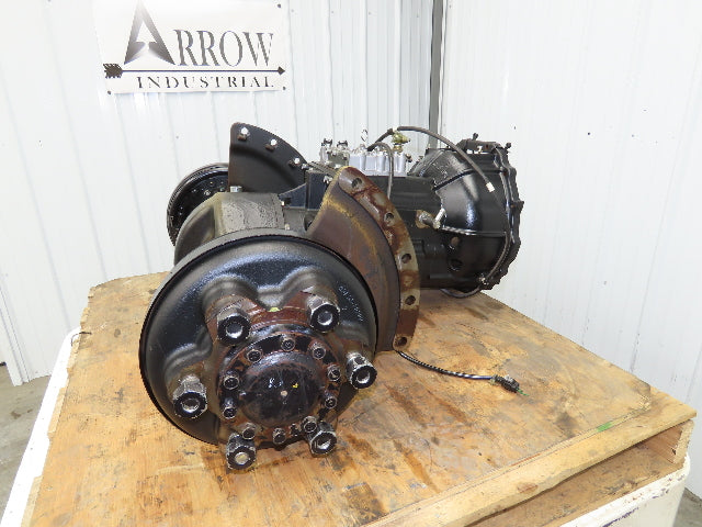 Caterpillar 2C5000 Forklift Front Dual Wheel Drive Axle 6-Lug & Park Brake