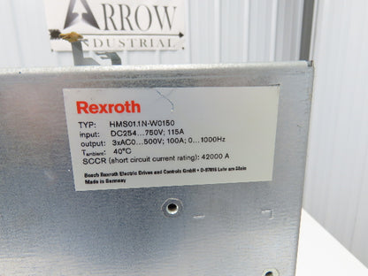 Rexroth HMS01.1N-W0150-A-07-NNNN IndraDrive M Modular Inverter Drive Unit